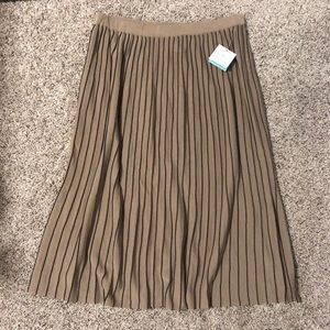 Flared Midi Skirt